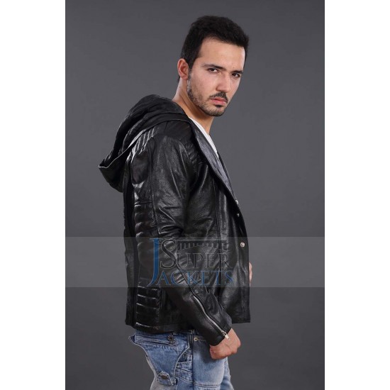 The Mortal Instruments City Of Bones  Jamie Campbell Bower Leather Jacket