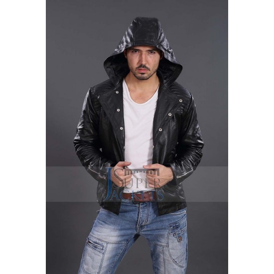 The Mortal Instruments City Of Bones  Jamie Campbell Bower Leather Jacket