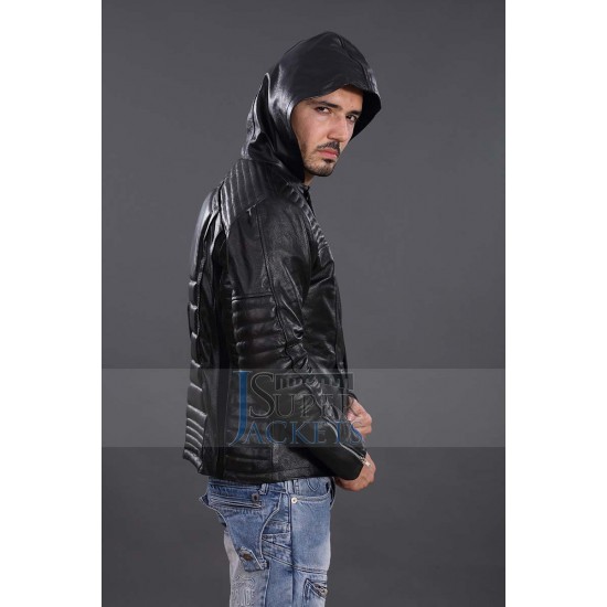 The Mortal Instruments City Of Bones  Jamie Campbell Bower Leather Jacket