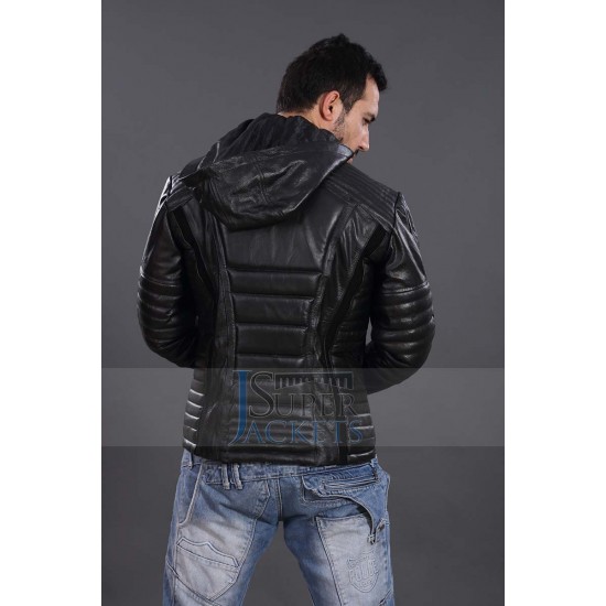 The Mortal Instruments City Of Bones  Jamie Campbell Bower Leather Jacket