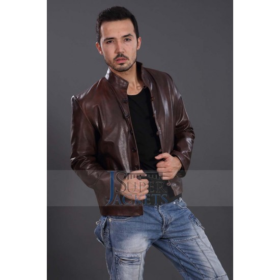 Turn Jamie Bell Leather Jacket