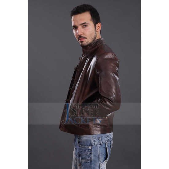 Turn Jamie Bell Leather Jacket