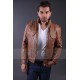 Tan Bomber Classic Rider Jacket
