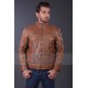 Tan Bomber Classic Rider Jacket
