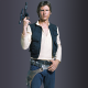 Star Wars Han Solo Leather Vest Jacket