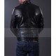 Bodyfit Stylish Black Leather Jacket for Men