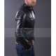 Bodyfit Stylish Black Leather Jacket for Men