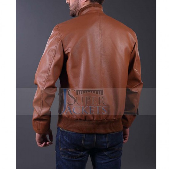 Classic Pilot Douglas Bomber Leather Jacket