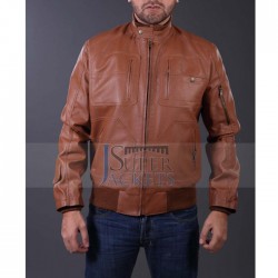 Classic Pilot Douglas Bomber Leather Jacket
