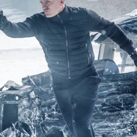 James Bond Blue Spectre Bomber Jacket