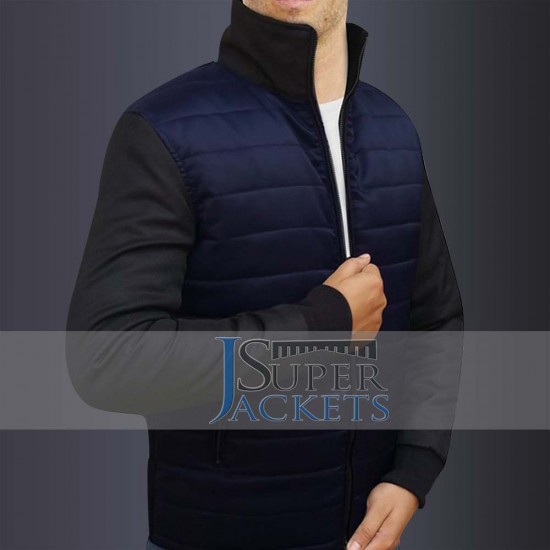 James Bond Blue Spectre Bomber Jacket
