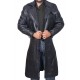 Blade Runner Ryan Gosling Men's Black Leather Fur Jacket