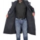 Blade Runner Ryan Gosling Men's Black Leather Fur Jacket