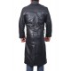 Blade Runner Ryan Gosling Men's Black Leather Fur Jacket