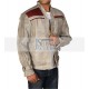Star Wars John Boyega Waxed Flight Bomber Leather Jacket
