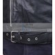 The Walking Dead Negan Jeffery Dean Morgan Black Biker Leather Jacket