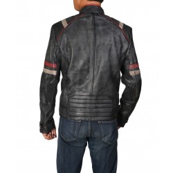 Distressed Leather Jackets: For Cafe Race Men's Biker Vintage [Leather Jackets]