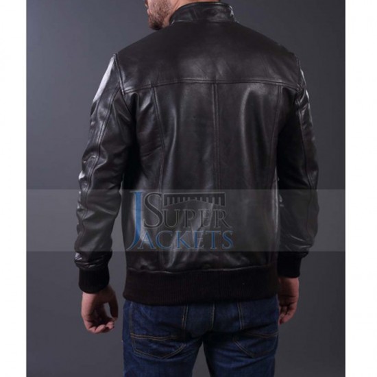 Slimfit Biker Classic Leather Jacket