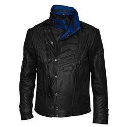 Guardians of the Galaxy 2 Peter Quill Star Lord Black Jacket 