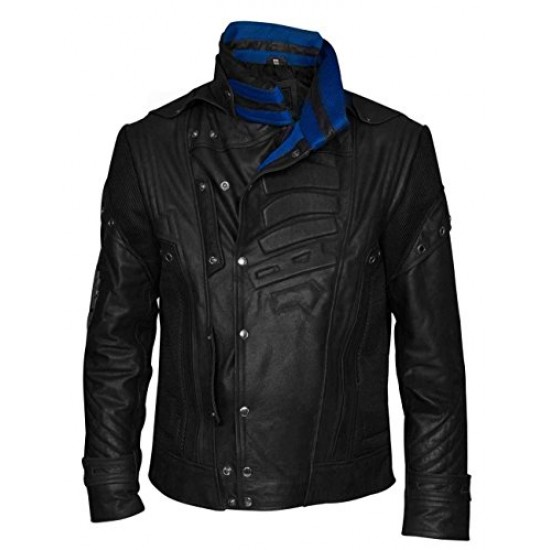 Guardians of the Galaxy 2 Peter Quill Star Lord Black Jacket 