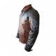 Criss Angel Designers Brown Quilted Biker Jacket