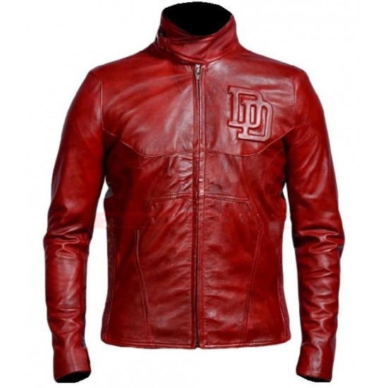Daredevil Ben Affleck Leather Jacket Costume
