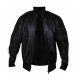 David Beckham Black Bomber Leather Jacket