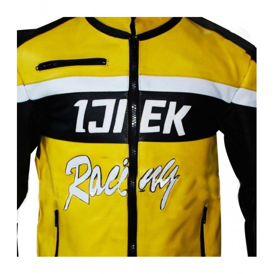 Dead Rising 2 Chuck Ijiek Greene Racing Yellow Hunting Jacket
