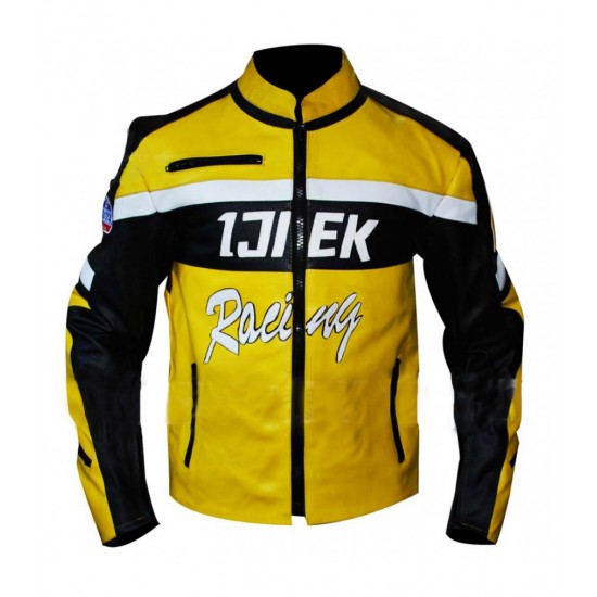 Dead Rising 2 Chuck Ijiek Greene Racing Yellow Hunting Jacket
