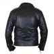 Ghost Rider Biker Metal Spikes Synthetic Leather Jacket