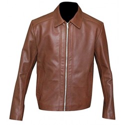 John Wick Keanu Reeves Brown Faux Leather Jacket