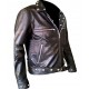 Snakes Rule Fallout 3 Tunnel Distressed Leather Jacket
