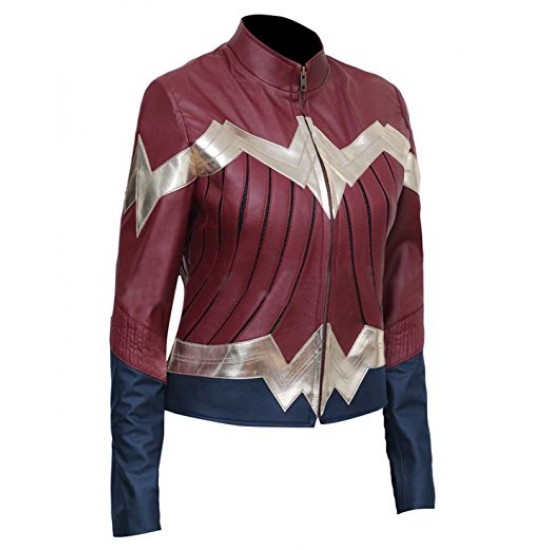 Wonder Woman Gal Gadot Diana Prince Jacket Costume 