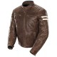 Men's Vintage Distressed Brown Motorcycle Leather Jacket 