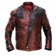 Starlord Leather Jacket Maroon - Guardians of Galaxy 2 Starlord Leather Jacket Maroon - Guardians of Galaxy 2