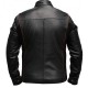N7 Jacket - Mens N7 Black Leather Jacket