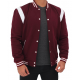Mens Maroon Varsity Jacket | Baseball Letterman Jacket Mens Maroon Varsity Jacket | Baseball Letterman Jacket