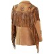 Women’s American Cowboy Brown Leather Jacket