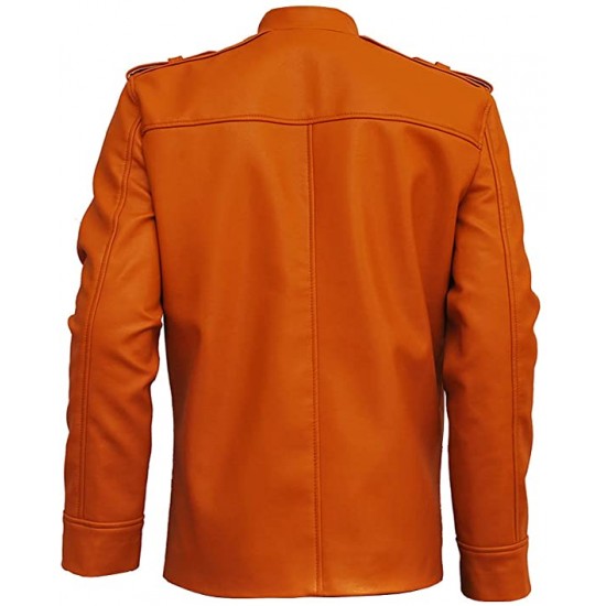 Clark Chester Camel Vintage Leather Jacket