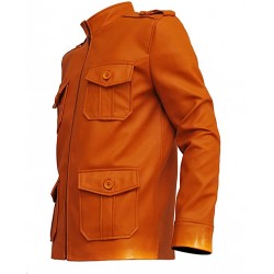 Clark Chester Camel Vintage Leather Jacket
