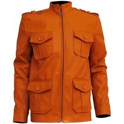 Clark Chester Camel Vintage Leather Jacket