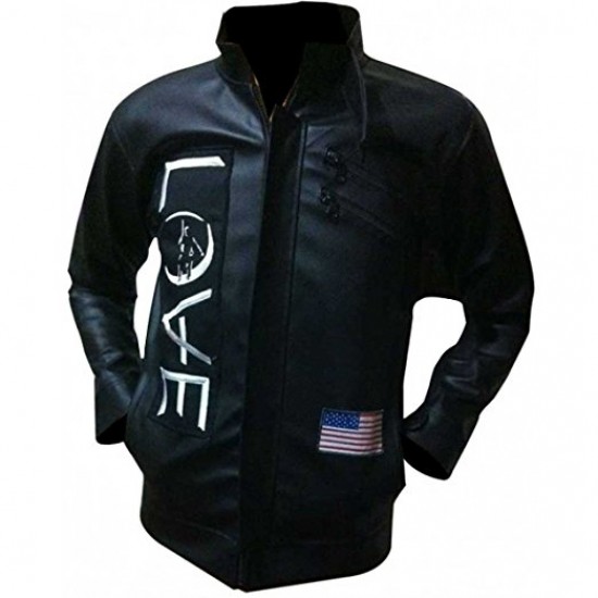 Love Angels & Airwaves Tom Delogne Black Leather Jacket