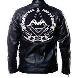 Love Angels & Airwaves Tom Delogne Black Leather Jacket