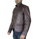 Star Wars Force Awakens Han Solo Brown Leather Jacket