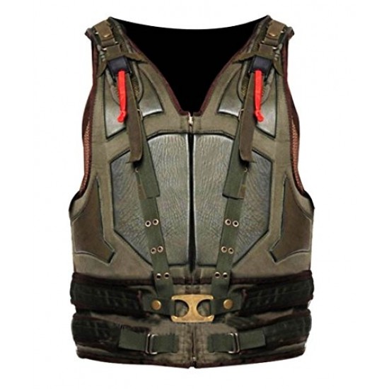 Dark Knight Rises Bane Military Cosplay Leather Vest Dark Knight Rises Bane Military Cosplay Leather Vest