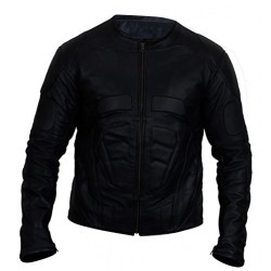 Dawn of Justice Batman Black Costume Leather Jacket