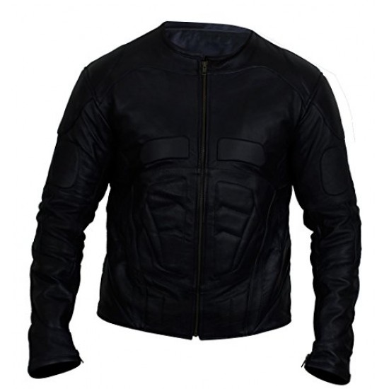 Dawn of Justice Batman Black Costume Leather Jacket