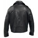 Terminator Black Brando Men's Biker Leather Jacket