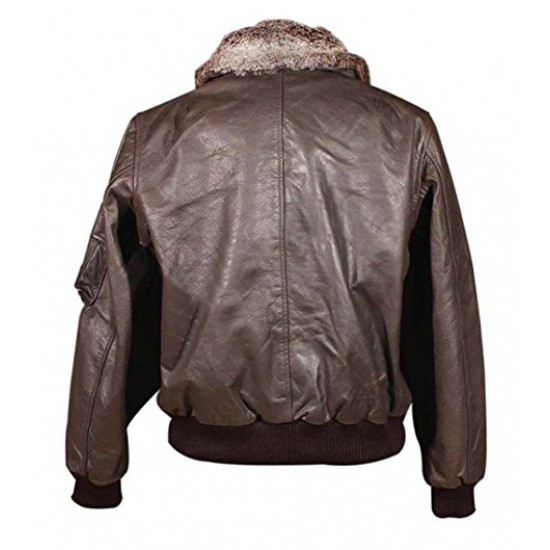 Vintage A2 Flight Bomber Leather Jacket