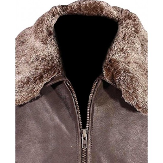 Vintage A2 Flight Bomber Leather Jacket